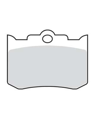 sbs - Plaquettes de frein arrière - Pour étrier de frein PM 125x4R, 125x4RSPH & 137x4B - Métal fritté - SBS