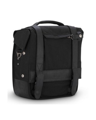 BURLY SINGLE SADDLEBAG black