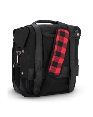 BURLY SINGLE SADDLEBAG black
