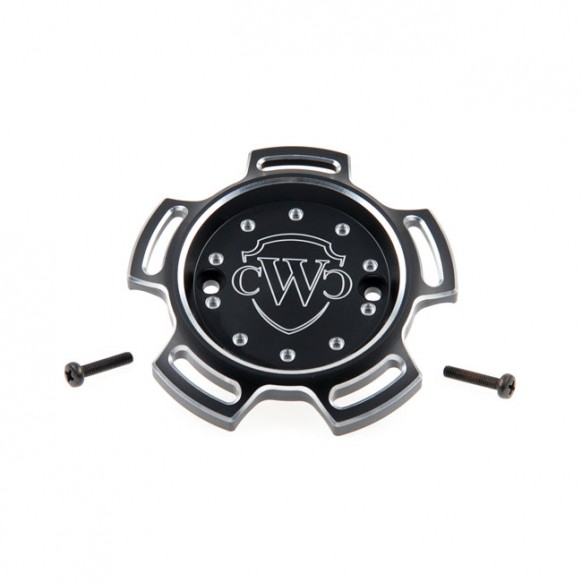 cult werk - Cache allumage Logo - Harley-Davidson Softail à partir de 2018 & Touring à partir de 2017 - Noir - CULTWERK