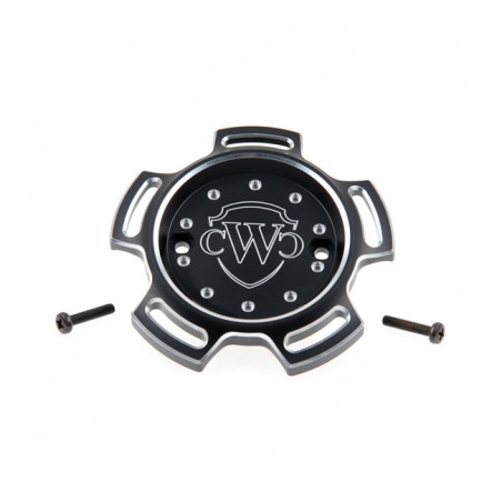 cult werk - Cache allumage Logo - Harley-Davidson Softail à partir de 2018 & Touring à partir de 2017 - Noir - CULTWERK