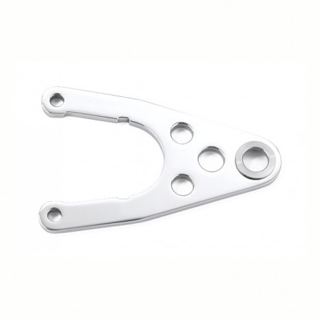 kustom tech - Support de frein couronne Chopper - (Pour réf. 563903 & 563904) - Poli - KUSTOM TECH