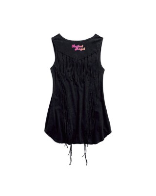 LT, READY FOR LOVE FRINGE TANK TOP
