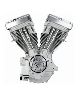 S&S, V80" basic engine assembly. Natural 84-99 B.T.(NU)