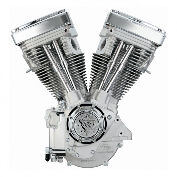 S&S, V80" basic engine assembly. Natural 84-99 B.T.(NU)