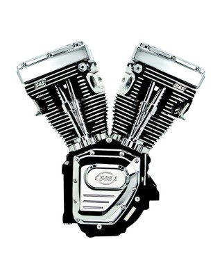 S&S, 4 1/8" bore 124" long block TC engine 99-05 Dyna 99-06 Touring (NU)
