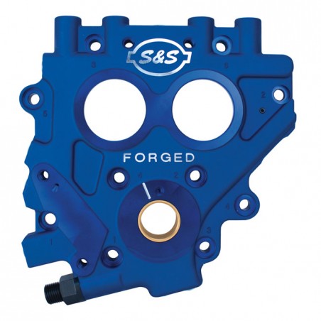 S&S, TC3 cam support plate kit for Twin Cam 99-06 Twin Cam (excl. 2006 Dyna) with S&S 565144 or OEM 06-17 style oil pump and 06