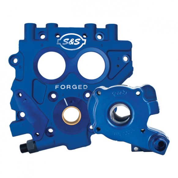 S&S, TC3 oil pump & cam support plate kit for Twin Cam 99-06 TCA/B (excl. 00-02 Softail & 2006 Dyna) (NU)