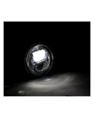 mcs - Optique de phare avant à LED Vulcano I - 5.75" de diamètre - Homologué ECE - Universel - MCS