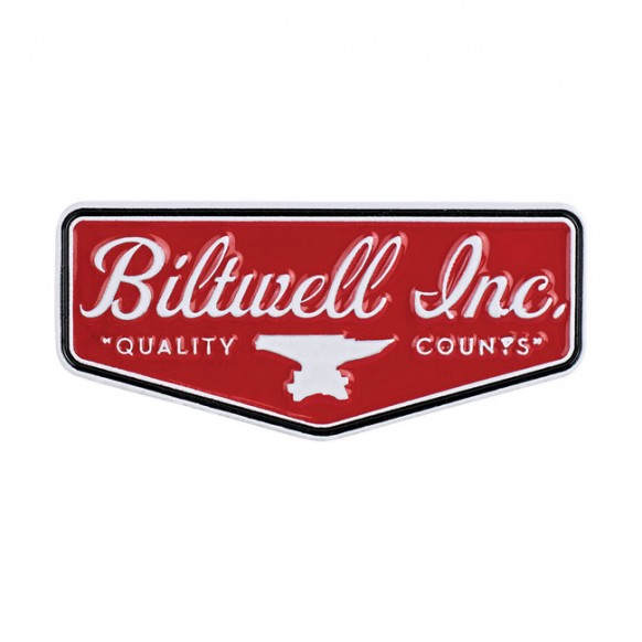 biltwell - Pin Shield - Rouge - BILTWELL