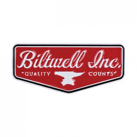biltwell - Pin Shield - Rouge - BILTWELL