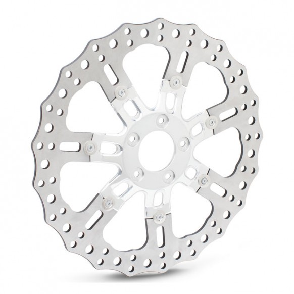 Arlen Ness 14" 7-Valve brake rotor front