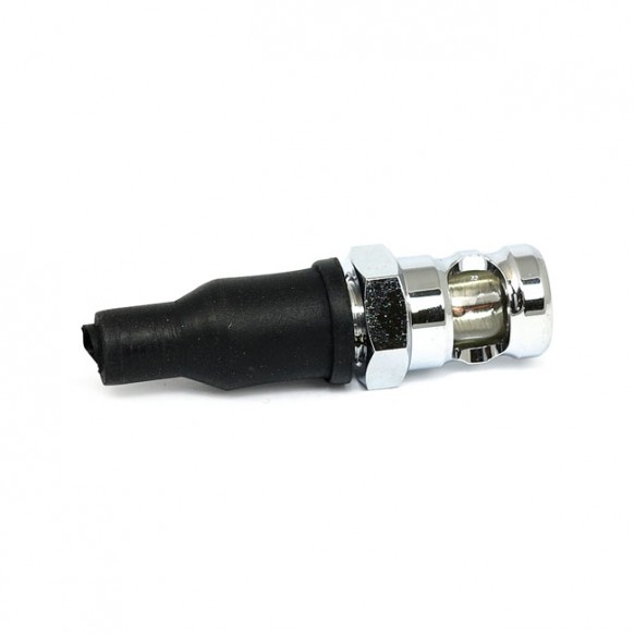 mcs - Éclairage de plaque d'immatriculaton Groove - 12V - Chrome - MCS