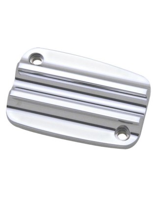 Covingtons clutch master cylinder cover Finned chrome 17-20 Screaming Eagle models and Touring models with hydraulic clutch