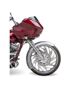 Ness 21" real steel Rapper front fender 99-13 FLT/Touring (NU)