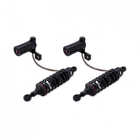 PS 990 Series shocks black, 12" 93-01 FLH/T 02-05 FLH/T (excl. Road King) 06-13 FLH/T (excl. Tri Glide) 02-05 FLHR 15-16 FLHTCU