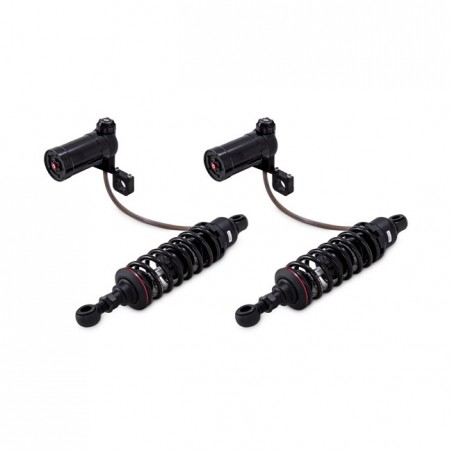 PS 990 Series shocks black, 12" 93-01 FLH/T 02-05 FLH/T (excl. Road King) 06-13 FLH/T (excl. Tri Glide) 02-05 FLHR 15-16 FLHTCU