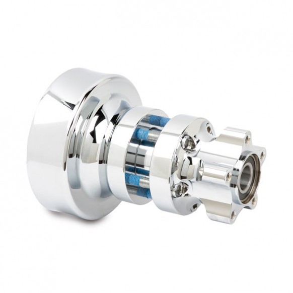 Ness wheel hub rear chrome 09-20 Touring