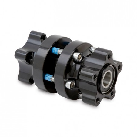 Ness wheel hub rear black 08-17 FXD Dyna (NU)