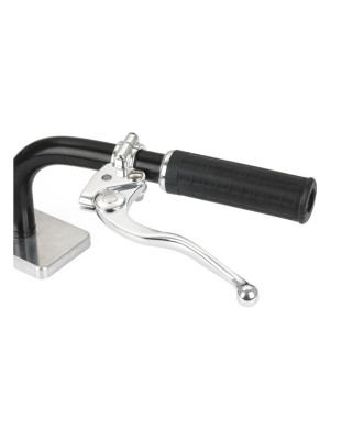 K-Tech Grimeca clutch lever assembly polished 1" (25.4mm) handlebars