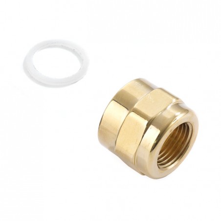 K-Tech brass adapter polished