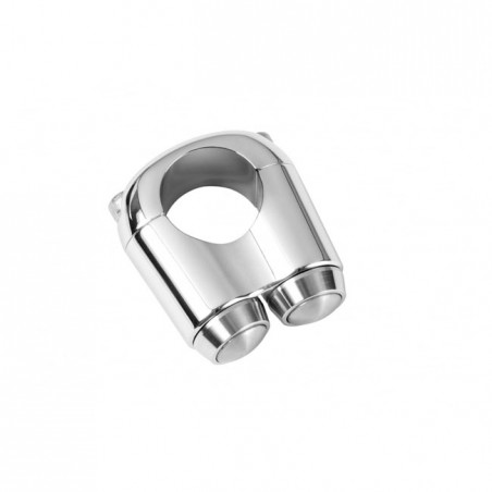 Motone, micro switch with 2 buttons. Chrome Universal