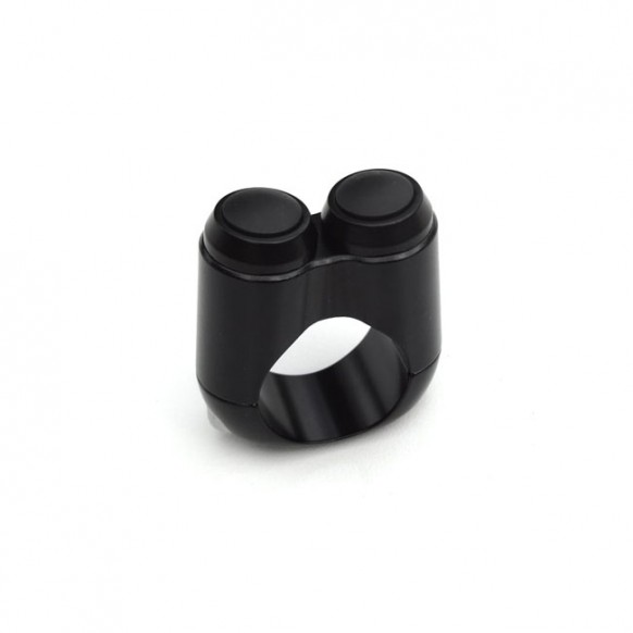 Motone, micro switch with 2 buttons. Black Universal