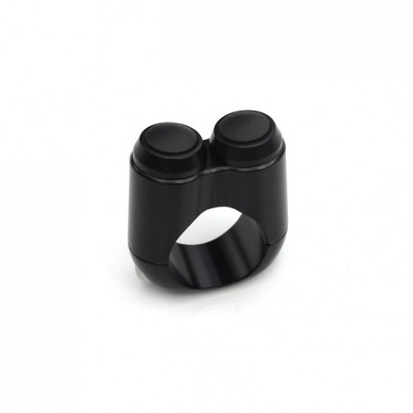 Motone, micro switch with 2 buttons. Black Universal