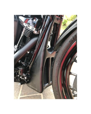 cult werk - Spoiler de cadre avant Custom - Harley-Davidson Touring à partir de 2017 - Prêt à peindre - CULTWERK