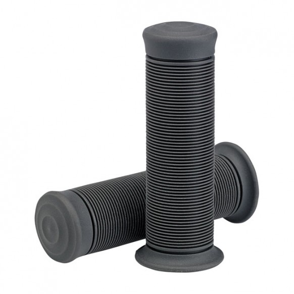Biltwell 1" TPV grips Kung Fu gray 74-21 H-D (excl. Street) with 1" handlebars