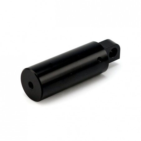 ostfreesenchoppers - Adaptateur de repose-pieds - Pour poignées de guidon de 29,8 mm - Noir - OstFreesenChoppers