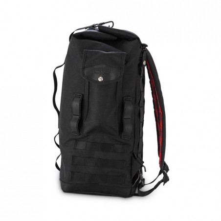 Burly Voyager sissy bar backpack black Cordura universal