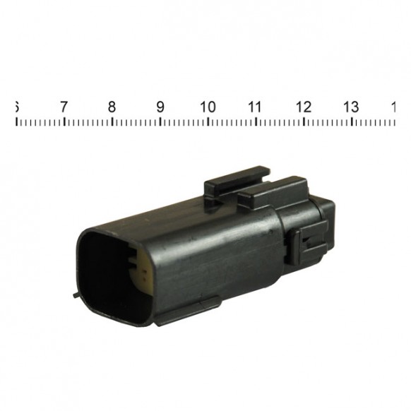 NAMZ, Molex MX-150 connector. Black, receptable, 8-pin 07-20 various H-D