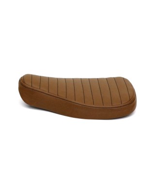 C-Racer, Classic bobber solo seat. Large. Dark brown universal