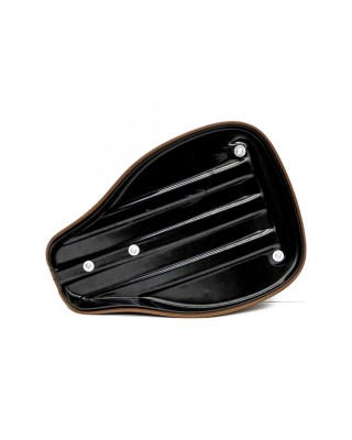 C-Racer, Classic bobber solo seat. Large. Dark brown universal