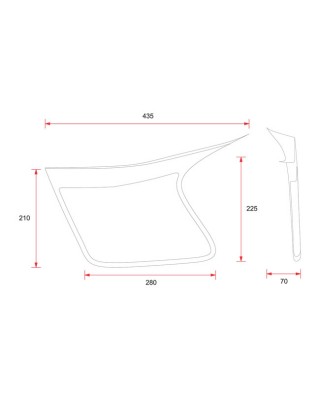 C-Racer, Vintage racing side number plates universal