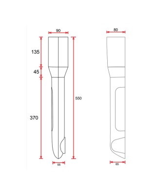 C-Racer Universal fork guards No1 Univ.