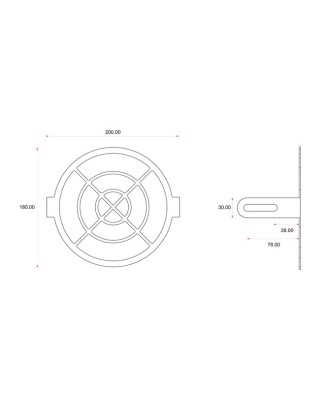 c.racer - Universal Headlight Grill No3 Sight - C-Racer