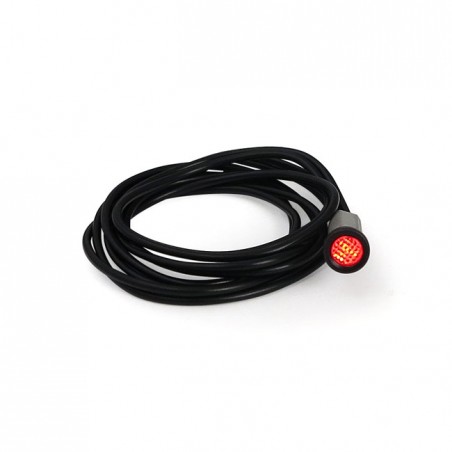 mcs - Voyant neutre - 3/8" - OEM 68204-82A - Harley-Davidson de 1984 à 1994 - Rouge - MCS