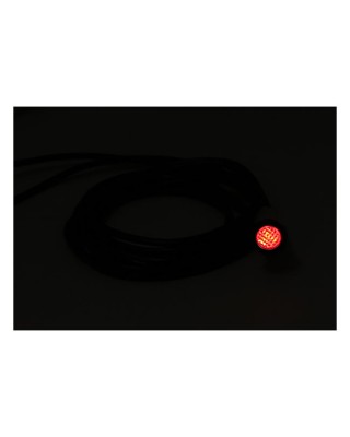 mcs - Voyant neutre - 3/8" - OEM 68204-82A - Harley-Davidson de 1984 à 1994 - Rouge - MCS
