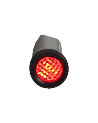 mcs - Voyant neutre - 3/8" - OEM 68204-82A - Harley-Davidson de 1984 à 1994 - Rouge - MCS