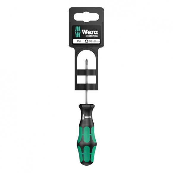 wera - Screwdriver For Pozidriv Screws Pz0 Series 300 - Wera