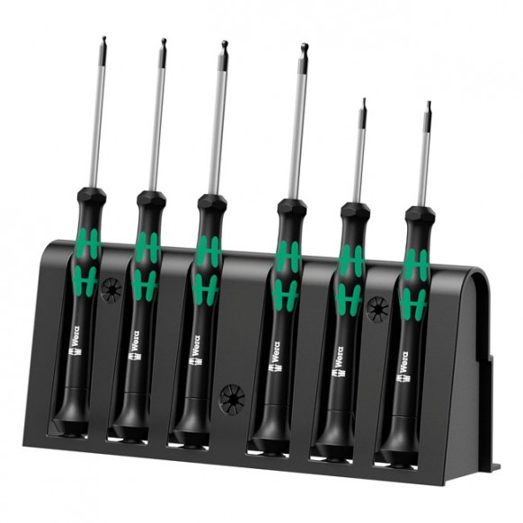 wera - Micro Screwdriver Set 6 Pcs For Electronic Applications - Wera
