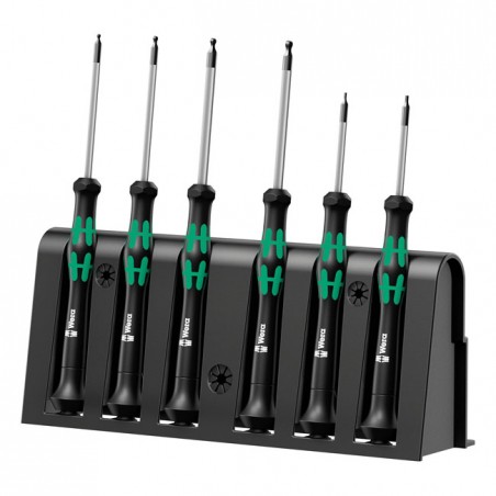 wera - Micro Screwdriver Set 6 Pcs For Electronic Applications - Wera