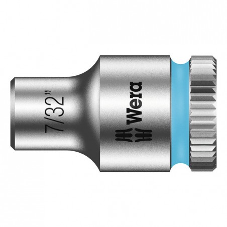 wera - Zyklop 1/4" Socket - Us Sizes 7/32" - Wera