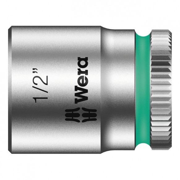 wera - Zyklop 1/4" Socket - Us Sizes 1/2" - Wera