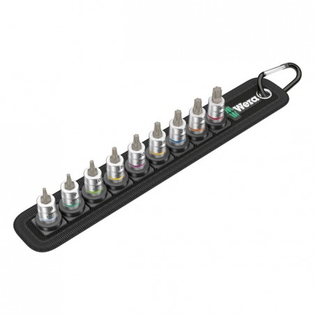wera - Socket Belt With 1/4" Drive Torx Socket Bits - Wera