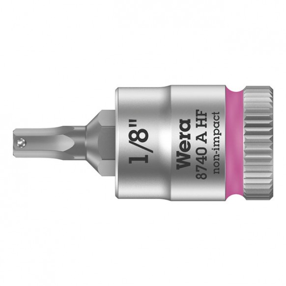 wera - Zyklop 1/4" Hex Socket Bit W/ Holding Function Us Sizes - Wera