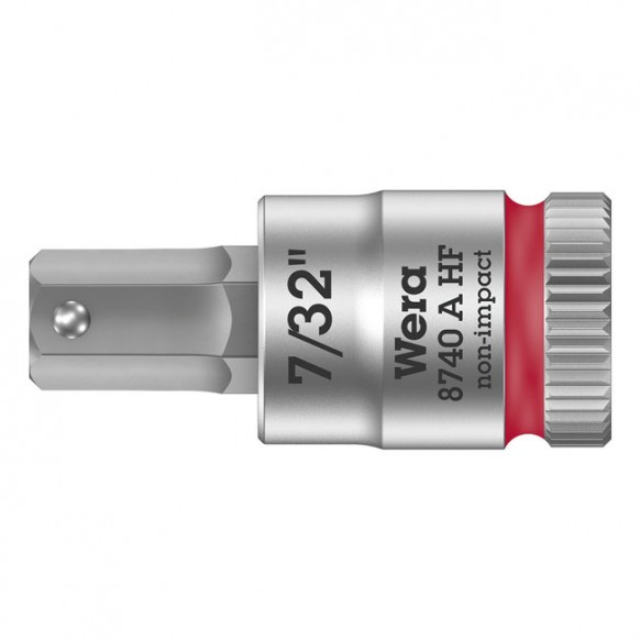 wera - Zyklop 1/4" Hex Socket Bit W/ Holding Function Us Sizes - Wera