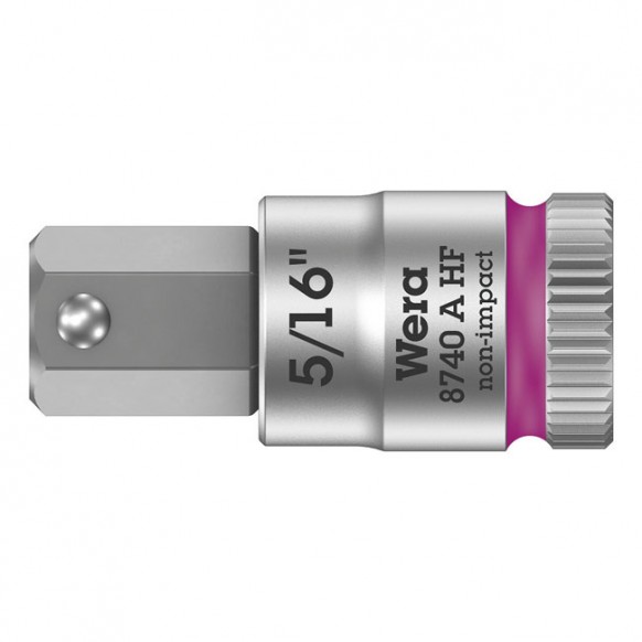 wera - Zyklop 1/4" Hex Socket Bit W/ Holding Function Us Sizes - Wera